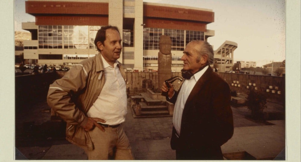 Gerd Heidemann et Klaus Barbie, alors en exil en Bolivie.