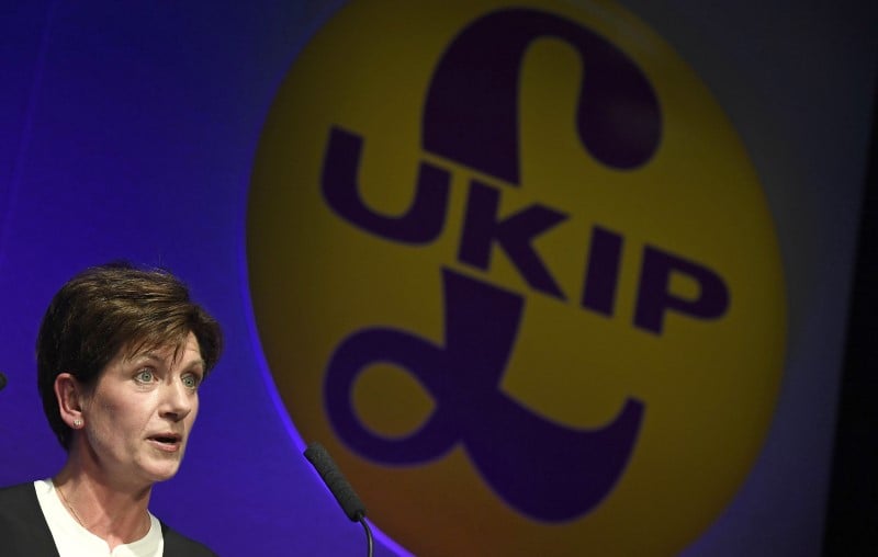 Demission de la presidente de l'ukip en grande-bretagne