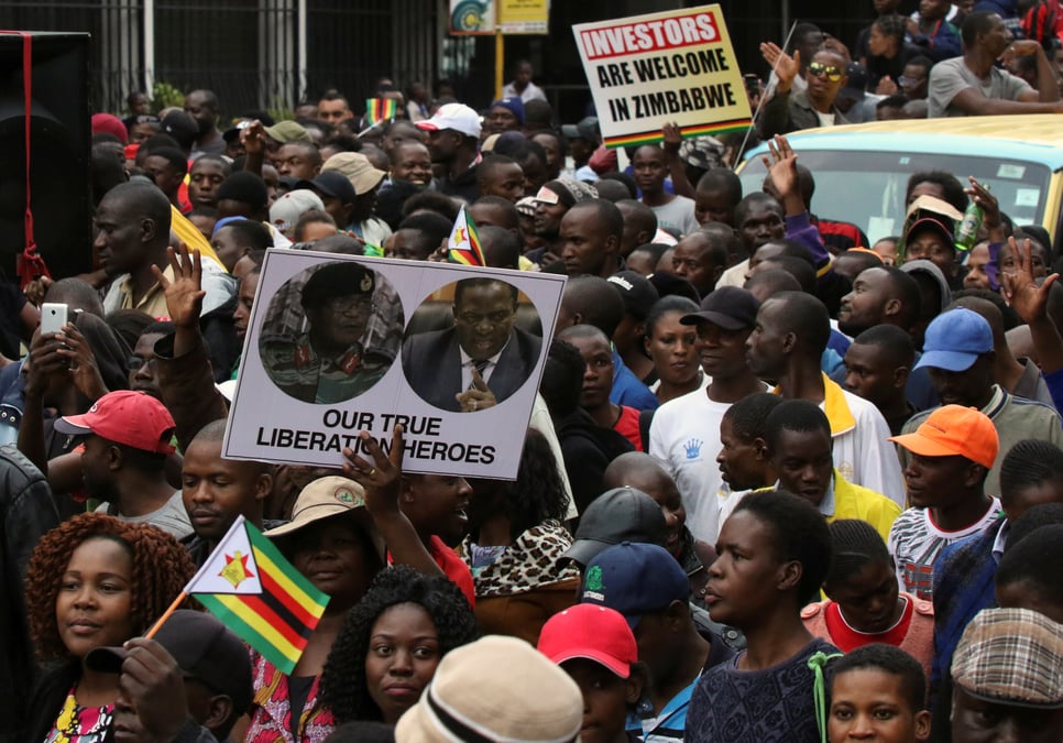 Robert mugabe a 24 heures pour quitter la presidence du zimbabwe