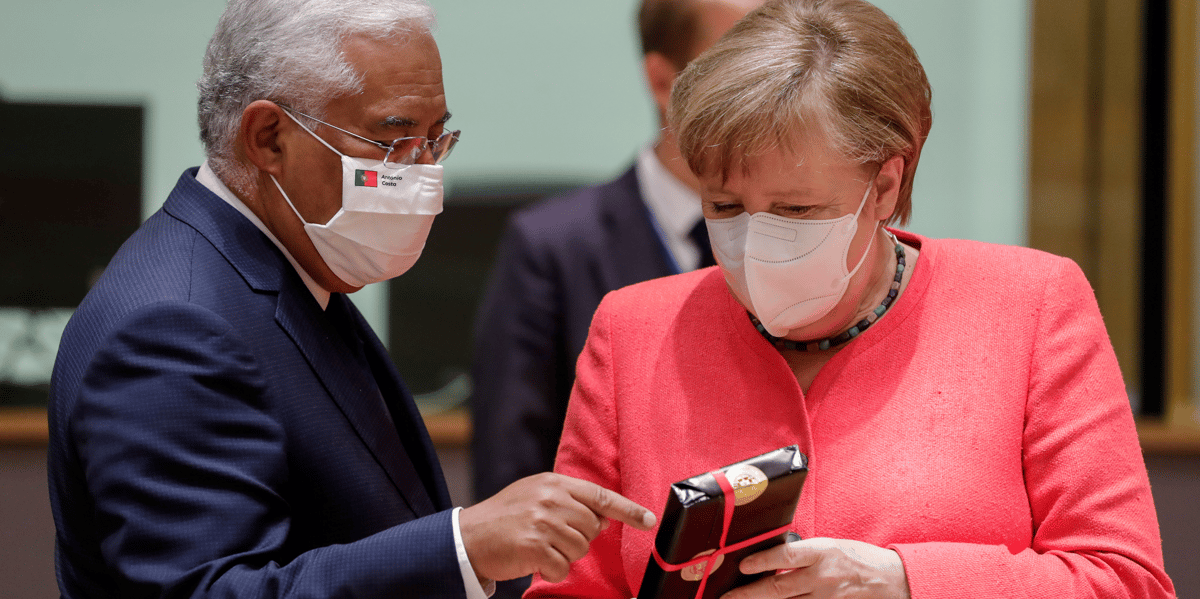 Merkel espere un accord a bruxelles comme cadeau d'anniversaire