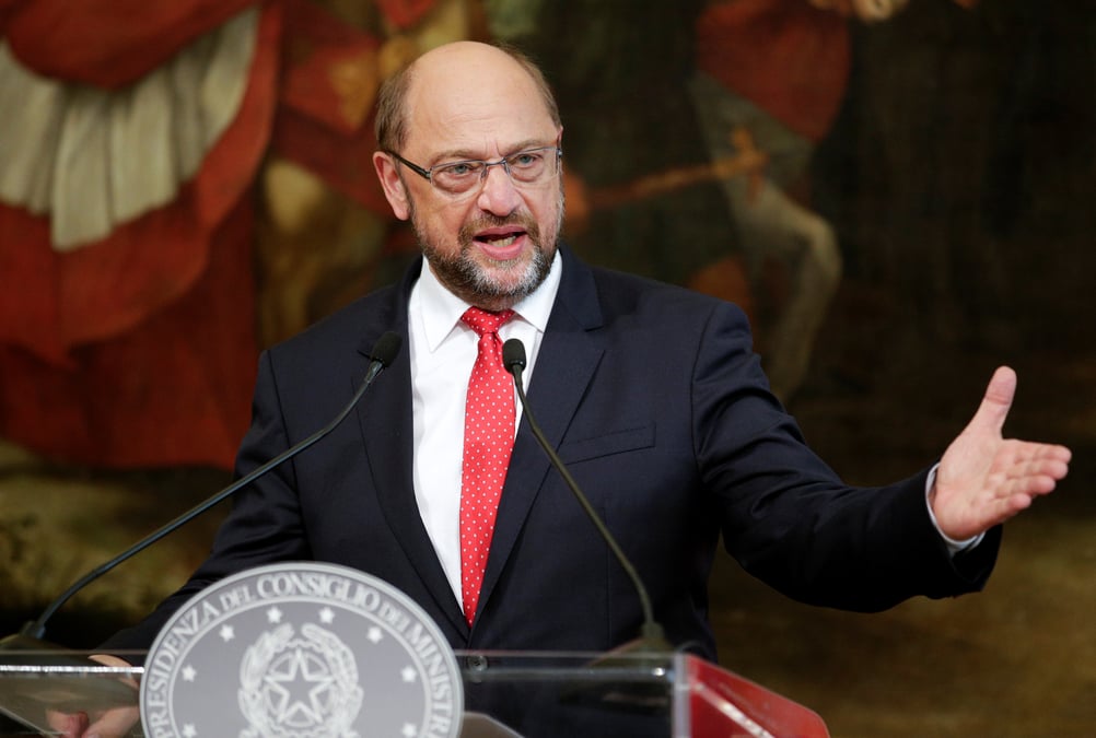 Martin schulz veut rester a la tete du spd s'il perd les elections