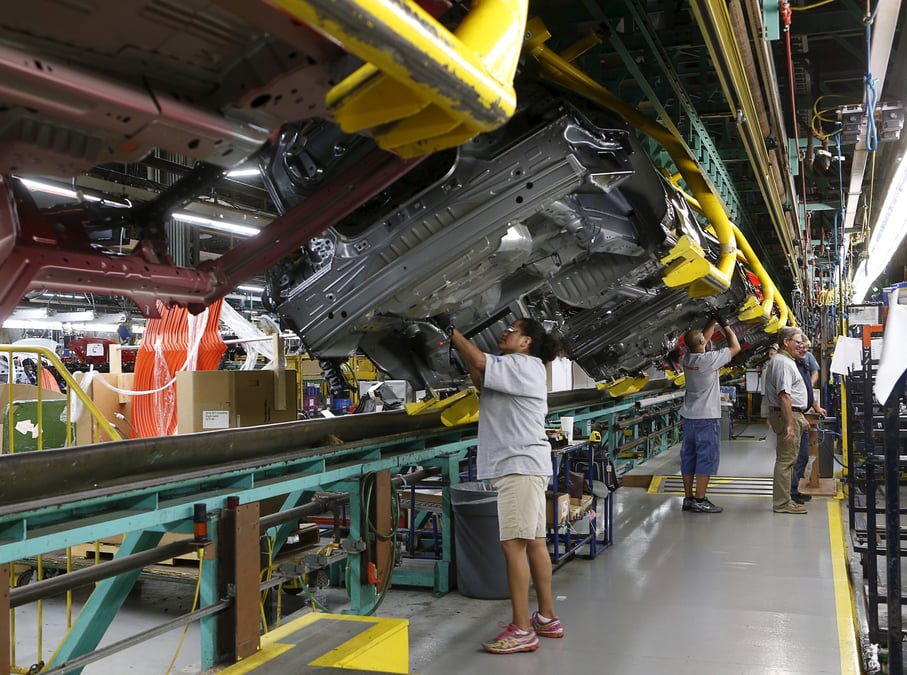 Usa: baisse plus forte qu'attendu de la production industrielle