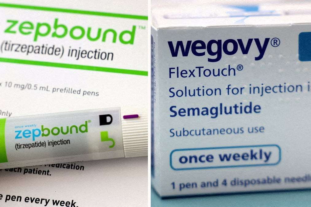 Le Zepbound de l'américain Eli Lilly et le Wegovy de Novo Nordisk sont les deux traitements médicamenteux actuels contre l'obésité.