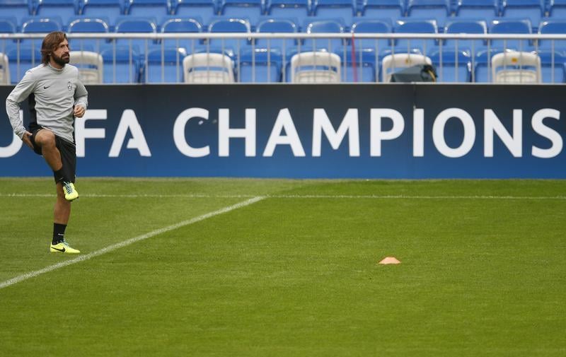 Football: Pirlo, meneur de la Juve, absent plus d'un mois