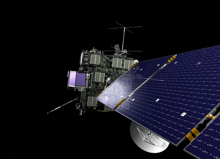 Rosetta poursuit l'etude de la comete "tchouri"