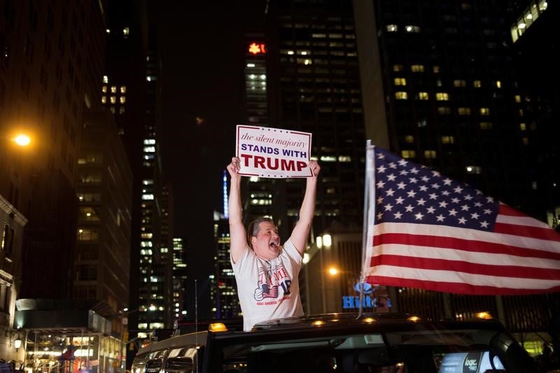 Trump remporte l'election presidentielle