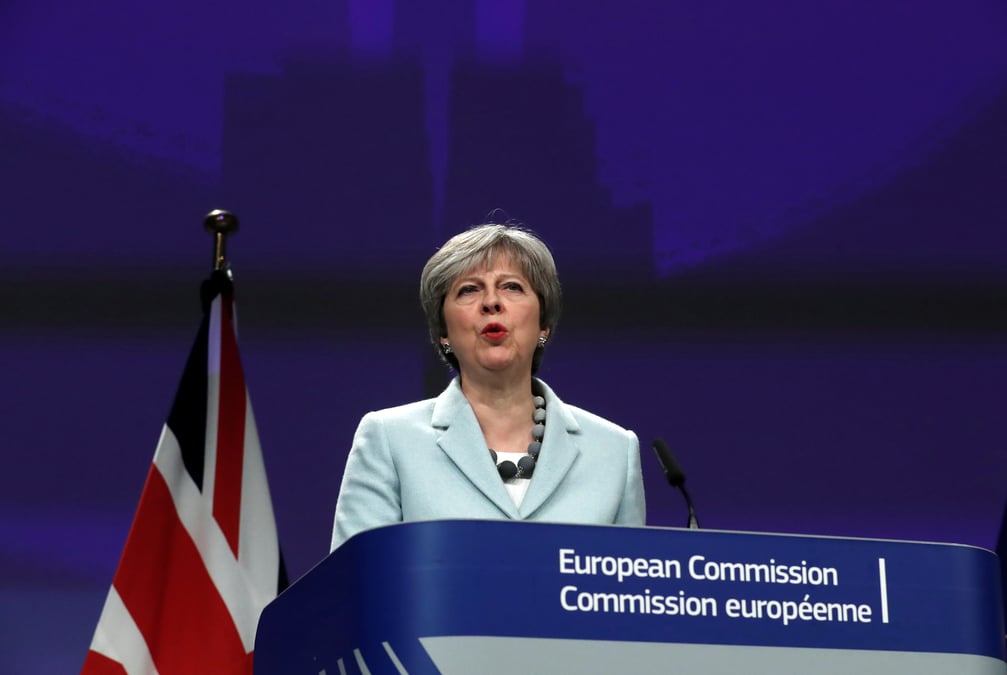 Brexit: may pense que l'accord sera valide par le conseil europeen