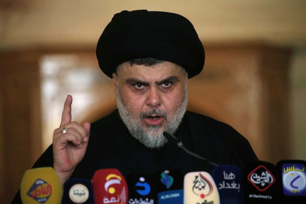 Irak: l'iman chiite moktada sadr appelle a un retour a la normale