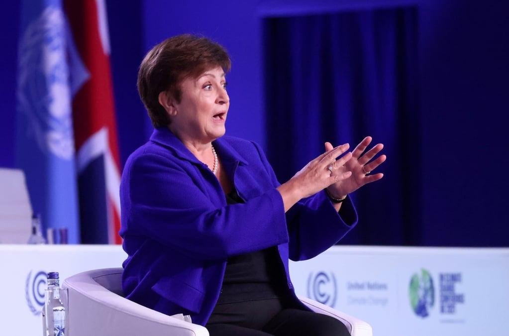 Omicron va probablement entrainer une baisse de la croissance, dit georgieva