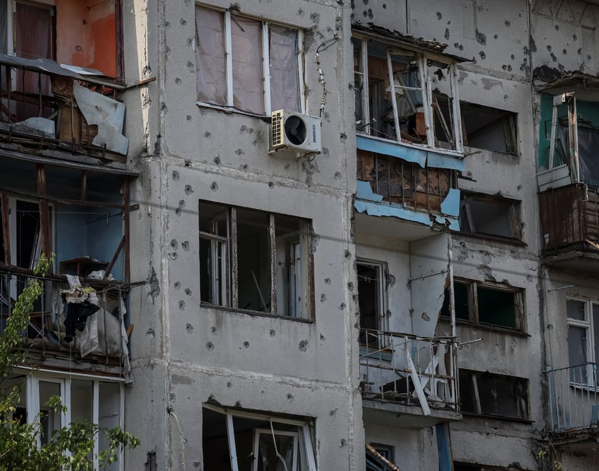 Ukraine: six morts a sloviansk dans des bombardements russes