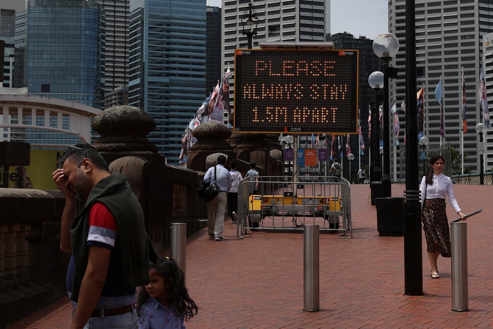 Coronavirus/australie: mesures renforcees a sydney avant le nouvel an