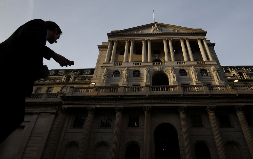 La banque d'angleterre releve son taux d'interet directeur