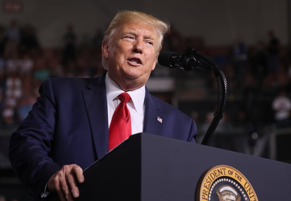 Commerce: washington et londres progressent rapidement vers un accord, dit trump