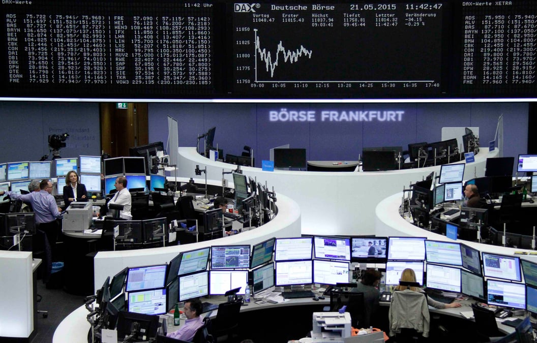 Les bourses europeennes reculent a la mi-seance
