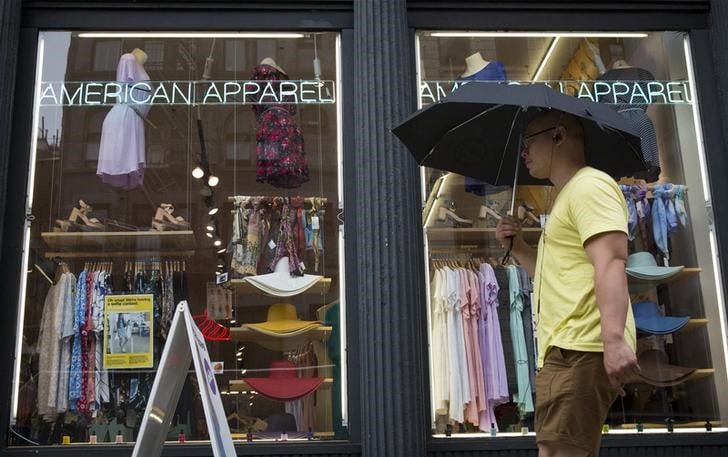 American apparel en difficulte a wall street