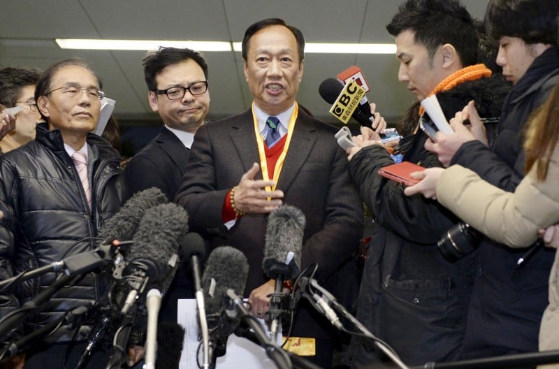 Foxconn devrait racheter sharp bientot