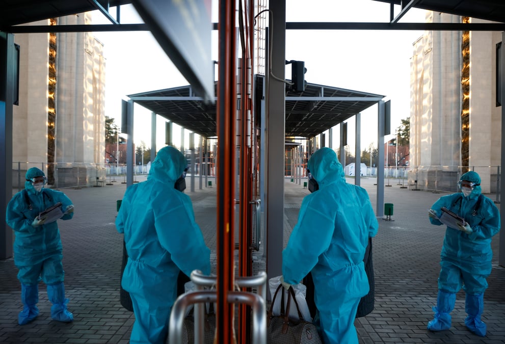 La russie franchit le cap des 2 millions de contaminations au coronavirus