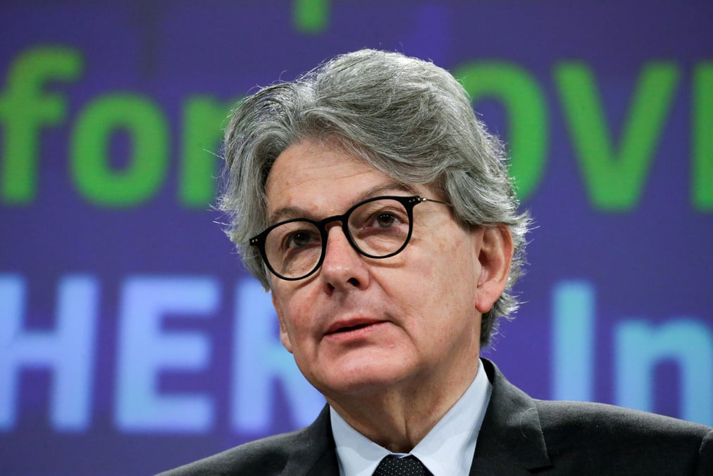 Coronavirus: breton promet une acceleration de la production de vaccins dans l'ue