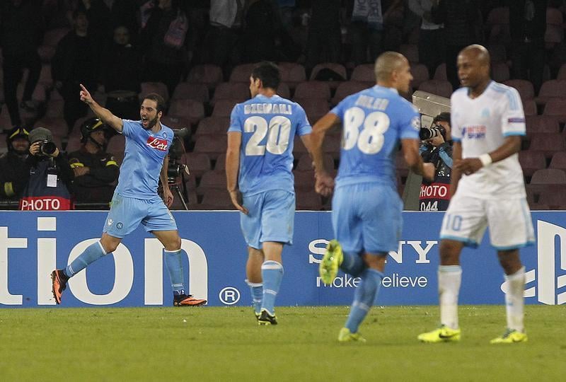 Ligue des champions: amendes pour l'OM et Naples