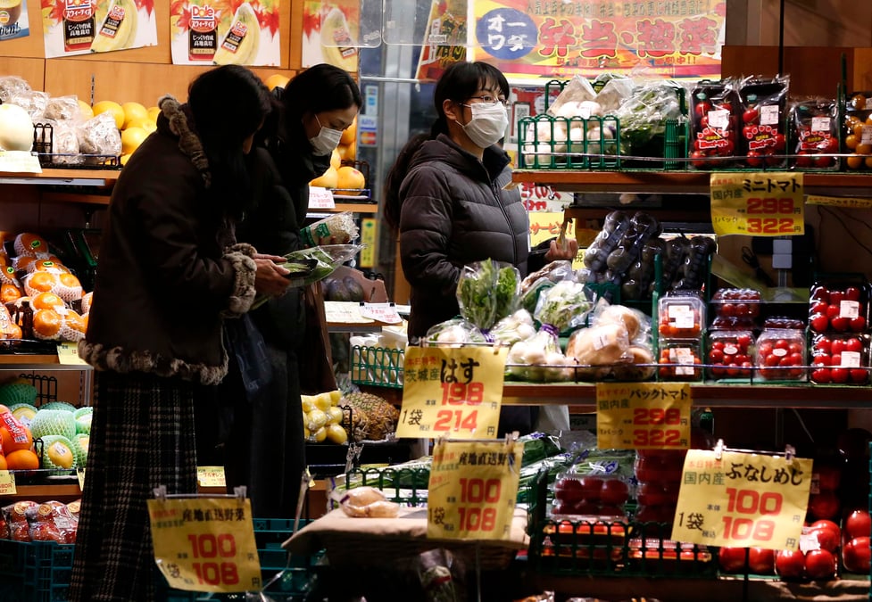 La consommation des menages a recule en janvier au japon