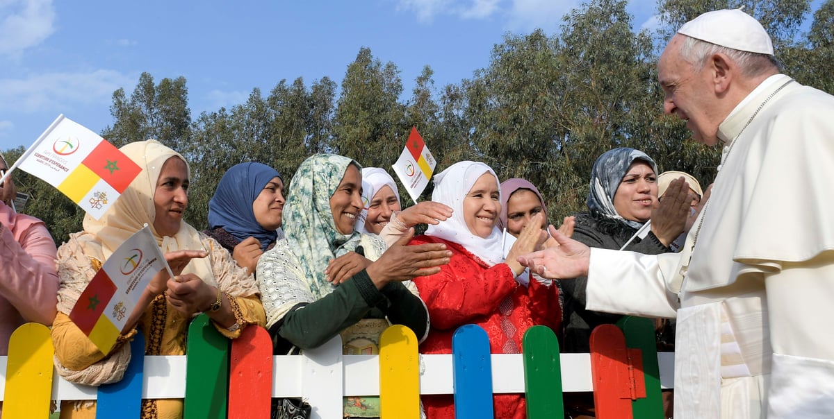 pape François Rabat, au Maroc