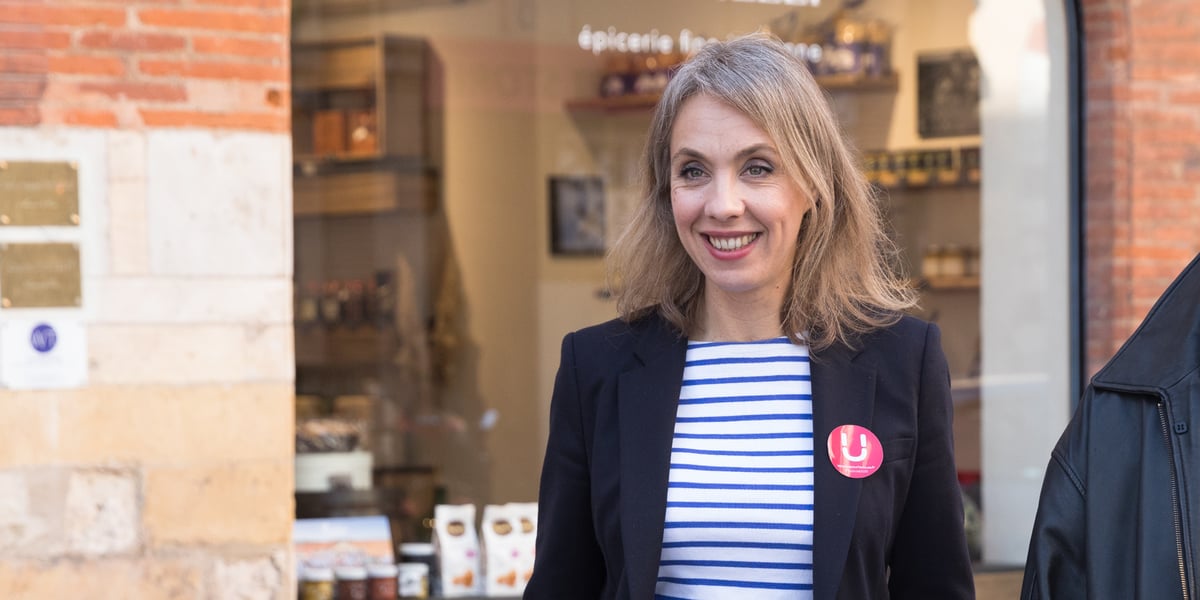 Nadia Pellefigue veut enclencher la végétalisation du centre-ville.