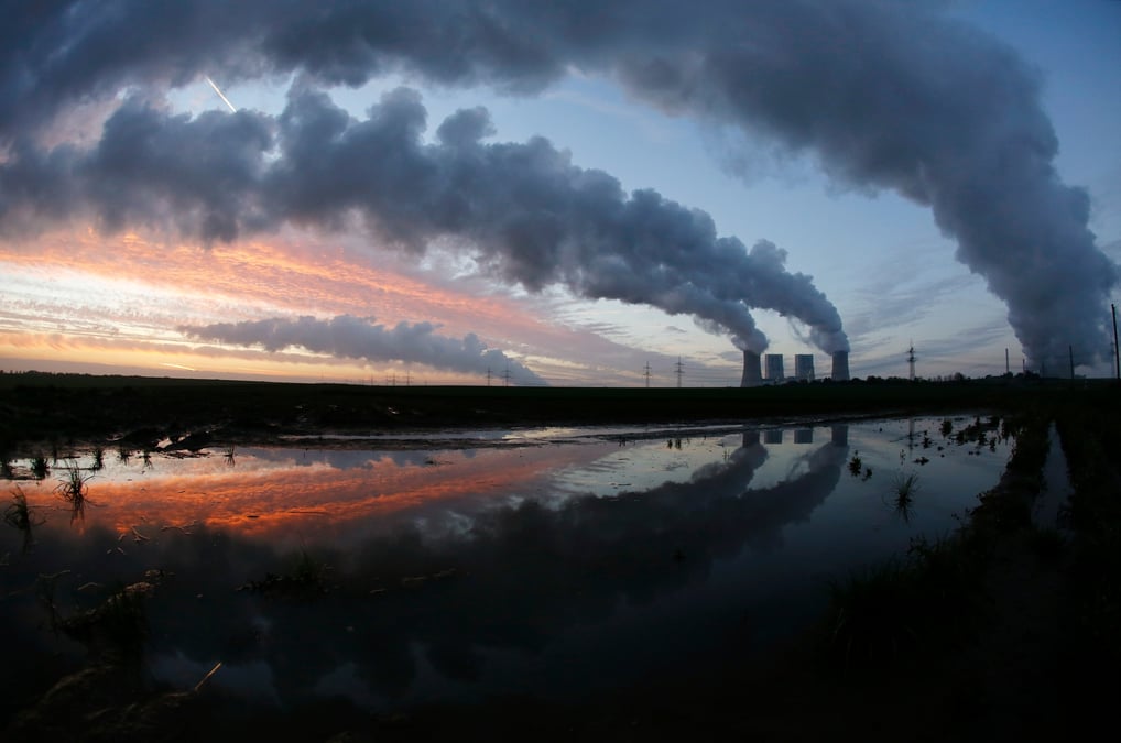 Une usine de charbon en Allemagne