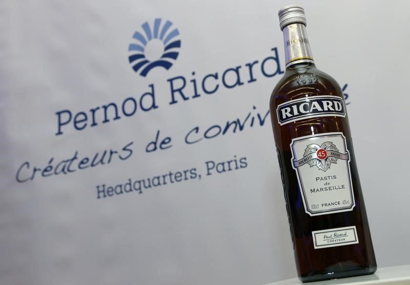 Pernod ricard a releve ses prix au royaume-uni avec le brexit