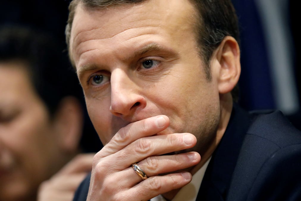 Macron appelle a la "desescalade" au moyen-orient