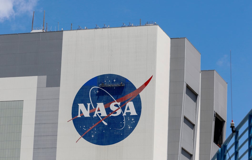 Un batiment d'assemblage de vehicules de la nasa, a cap canaveral