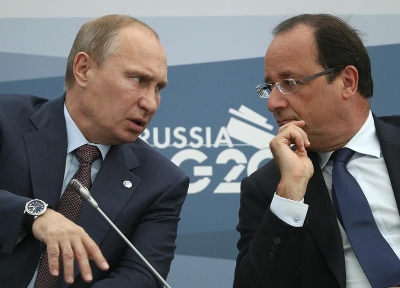 Rencontre Hollande-Poutine le 5 juin à Paris à propos de l'Ukraine