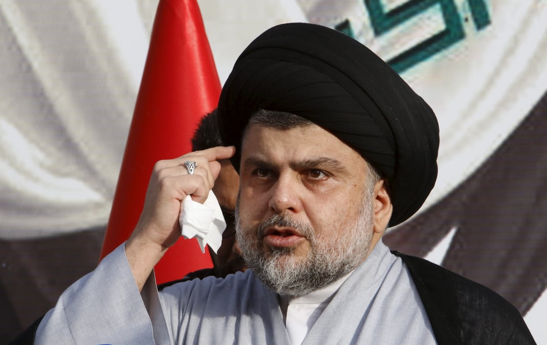 Moktada sadr rejoint les manifestants chiites a bagdad