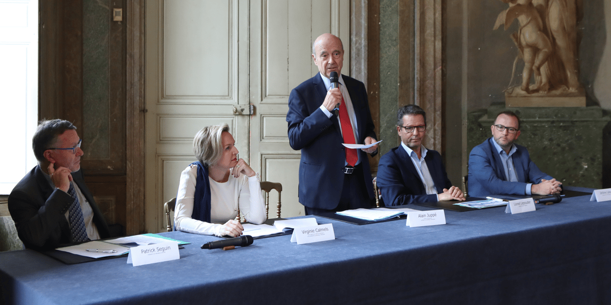 Conf de presse Emploi mairie de Bordeaux