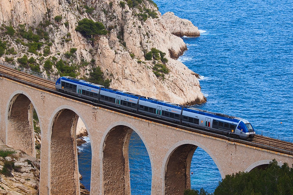 H316, LT2, SNCF, régions Viaduc Niolon, Marseille, PACA