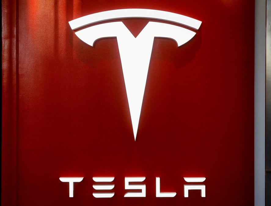 Photo du logo de tesla