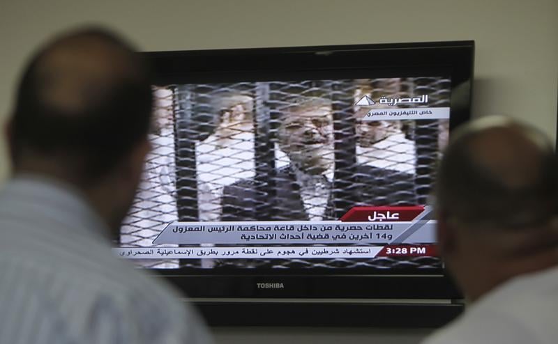 Deuxième audience du procès de l'ex-président égyptien Morsi