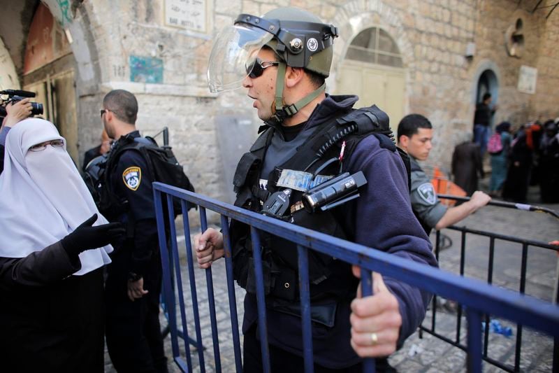 La police israélienne intervient sur l'esplanade des Mosquées