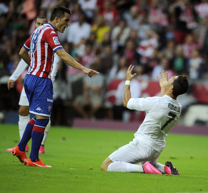 Le real madrid accroche sur la pelouse du promu gijon