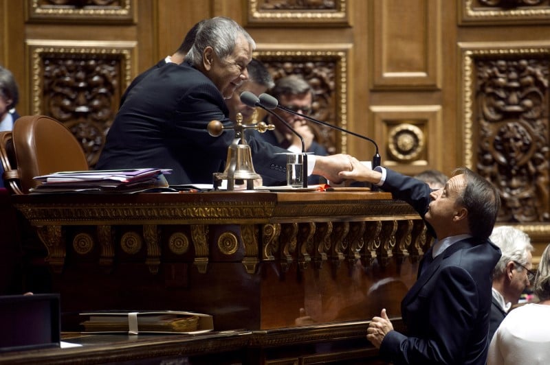 Paul verges, senateur et doyen du senat, est decede