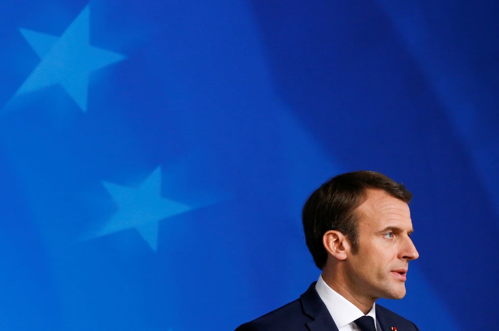 Le temps de la naivete de l'ue envers la chine est revolu, selon macron