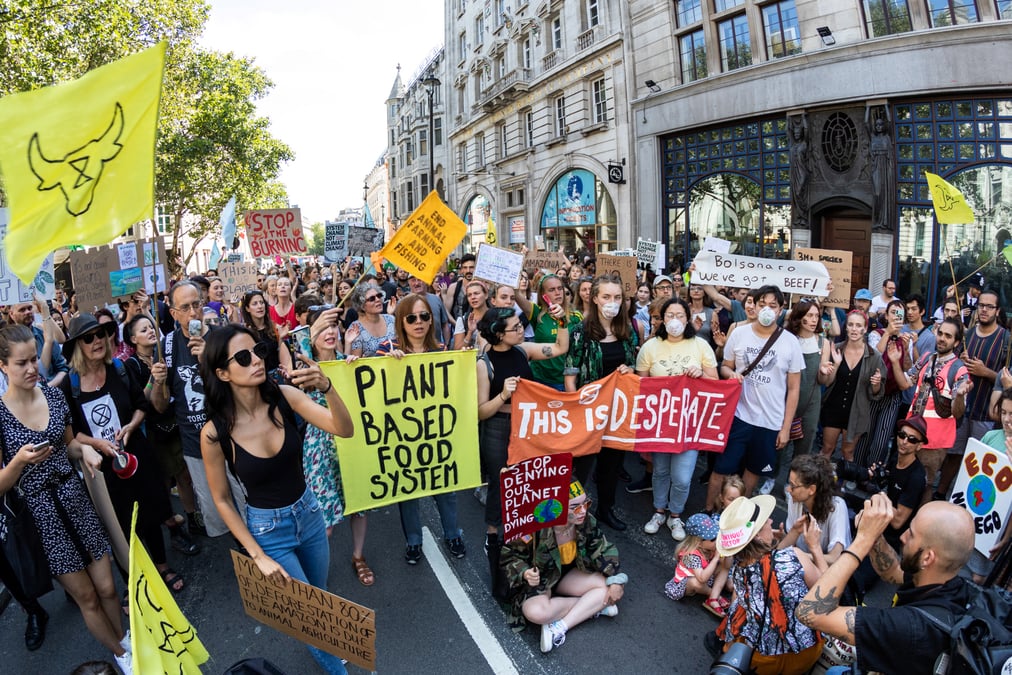 Extinction rebellion compte "paralyser" londres et d'autres villes le 7 octobre