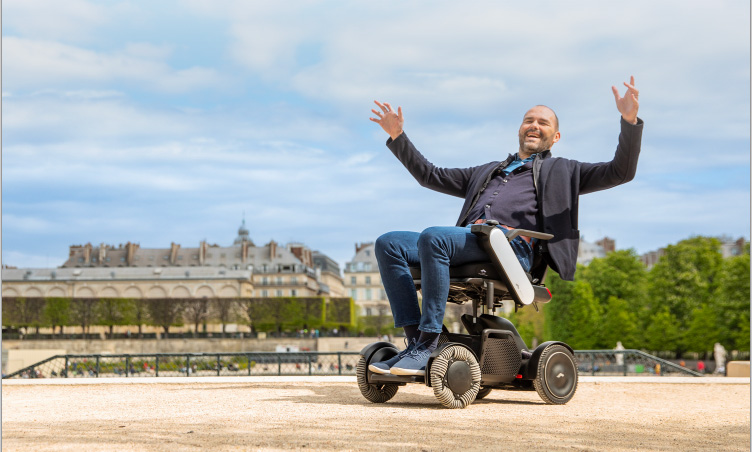 Olivier Goy, diagnostiqué SLA (maladie de Charcot) en 2020, est ambassadeur de la marque