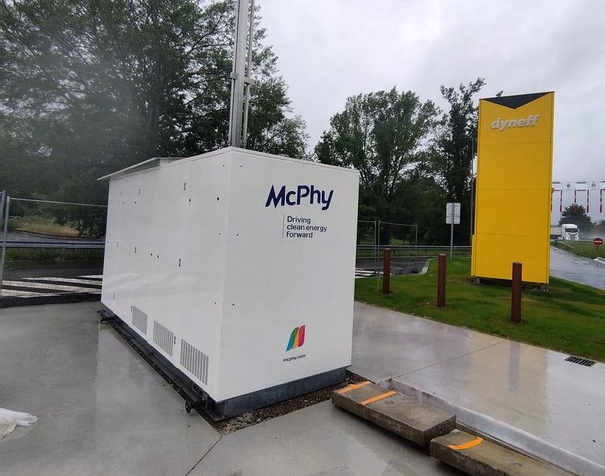 C'est sur l'A61 que les automobilistes vont pouvoir trouver la première station hydrogène sur autoroute.