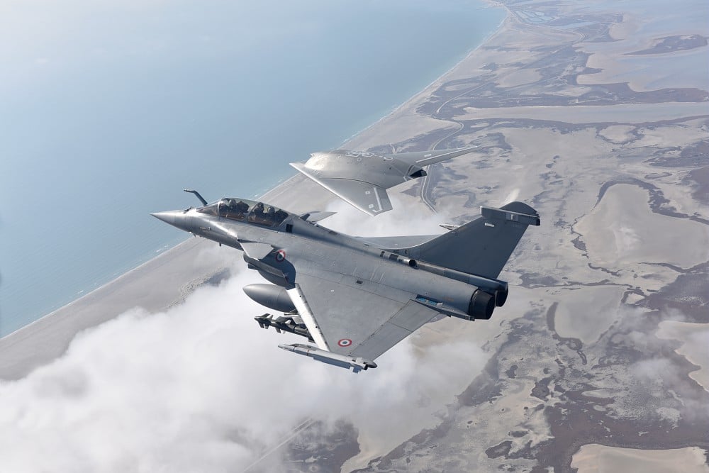 « Les premières commandes du Rafale F5 ont été notifiées aux industriels il y a quelques semaines », a annoncé le ministre des Armées, Sébastien Lecornu.