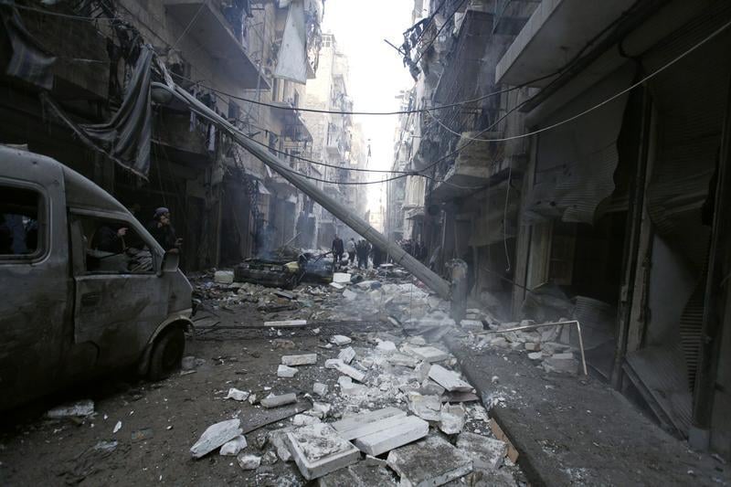 Le bombardement d'Alep a fait 76 morts dit l'OSDH