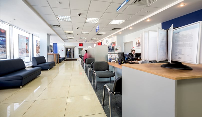agence bancaire