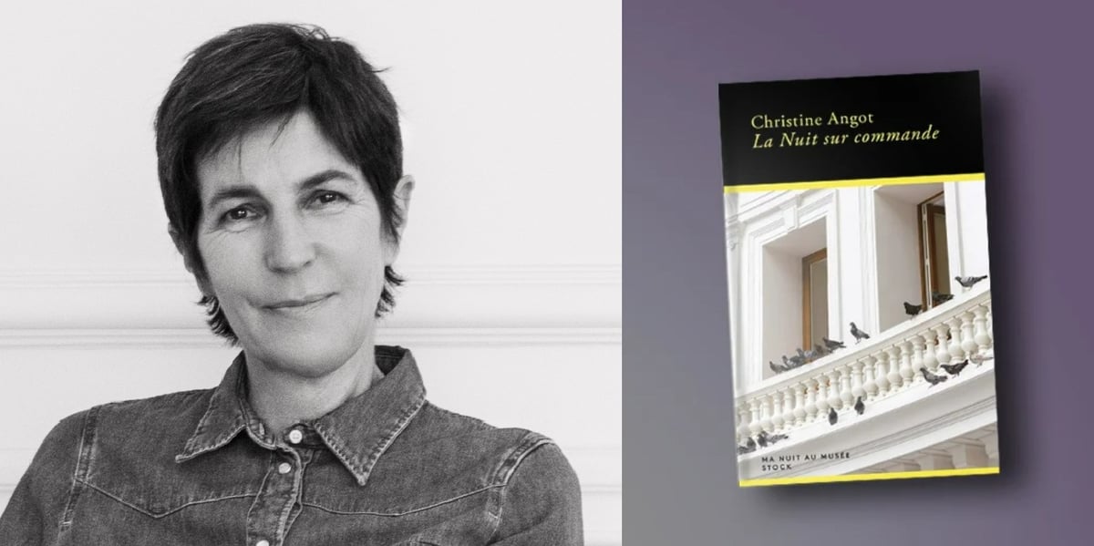 Christine Angot publie « La Nuit sur commande » aux éditions Stock.