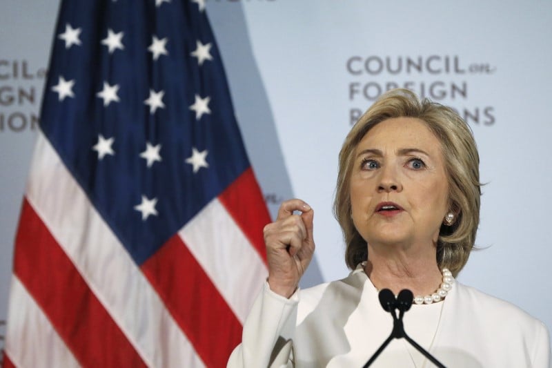 Hillary clinton expose sa strategie pour vaincre l'ei