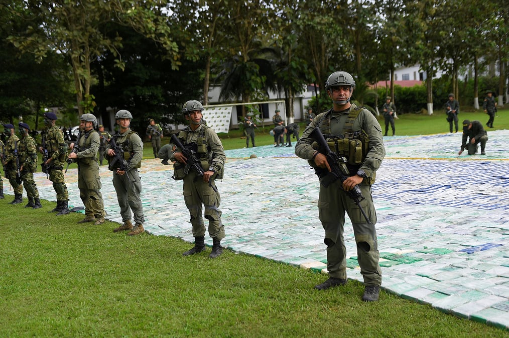 Saisie historique de 12 tonnes de cocaine en colombie