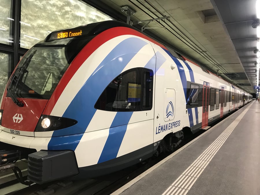 Le Léman Express devrait transporter 50 000 voyageurs par jour entre la Annemasse et Genève.